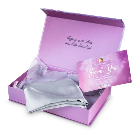 2 NEW 100% Mulberry Silk Pillowcase W/hidden zipper. Standard, Queen, King sizes - Picture 9 of 11